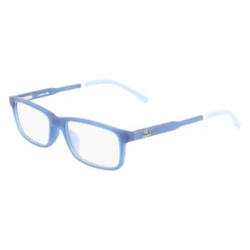Kids Glow in The Dark Lacoste L3646 424 Matte Blue Lumi Eyeglasses 49/16/140