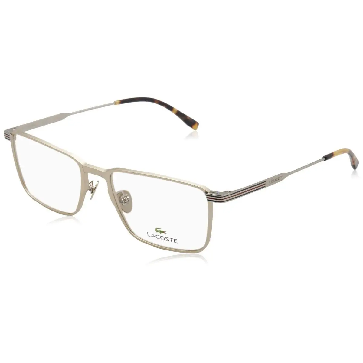 L2285E 714 Semi Matte Gold Eyeglasses 54/18/145 by Lacoste