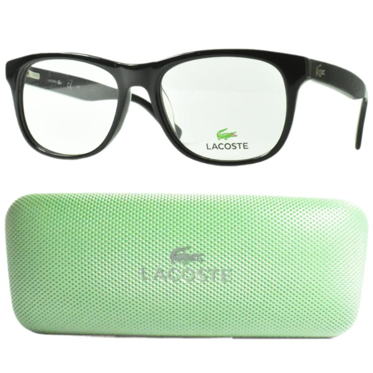 Lacoste L2764 001 Cat Eye Full Rim Black Womens Optical Frames - Frame: Black