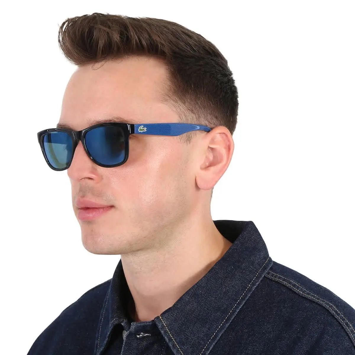 Blue Square Unisex Sunglasses L734S 424 52 L734S 424 52 by Lacoste