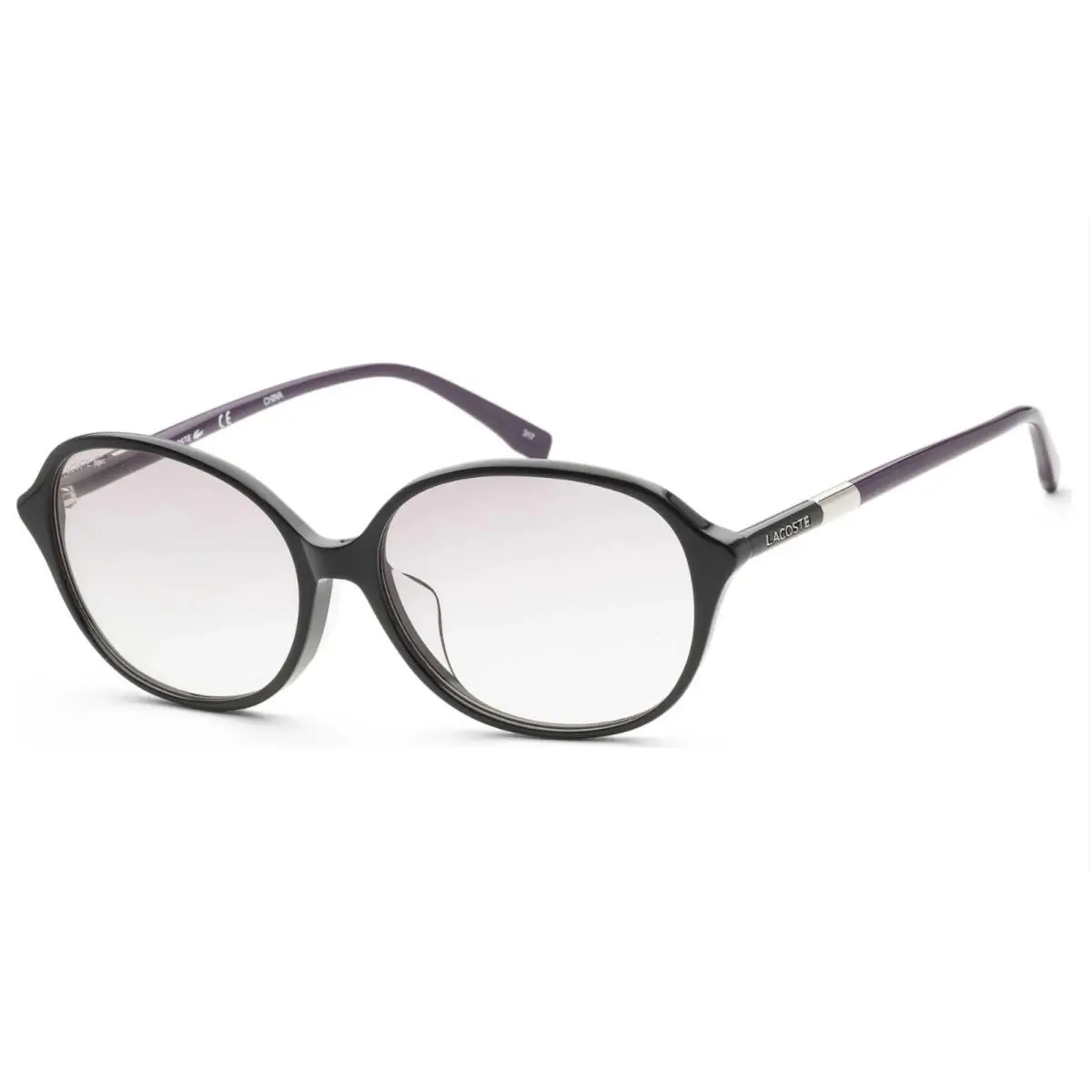 Lacoste L854SA 001 Black/grey Gradient Lens Women`s Sunglasses 57-15-140mm