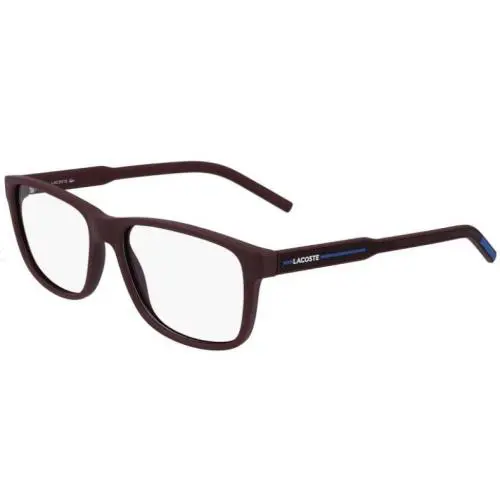 Lacoste L2866 604 Matte Burgundy Eyeglasses 56mm with Lacoste Case