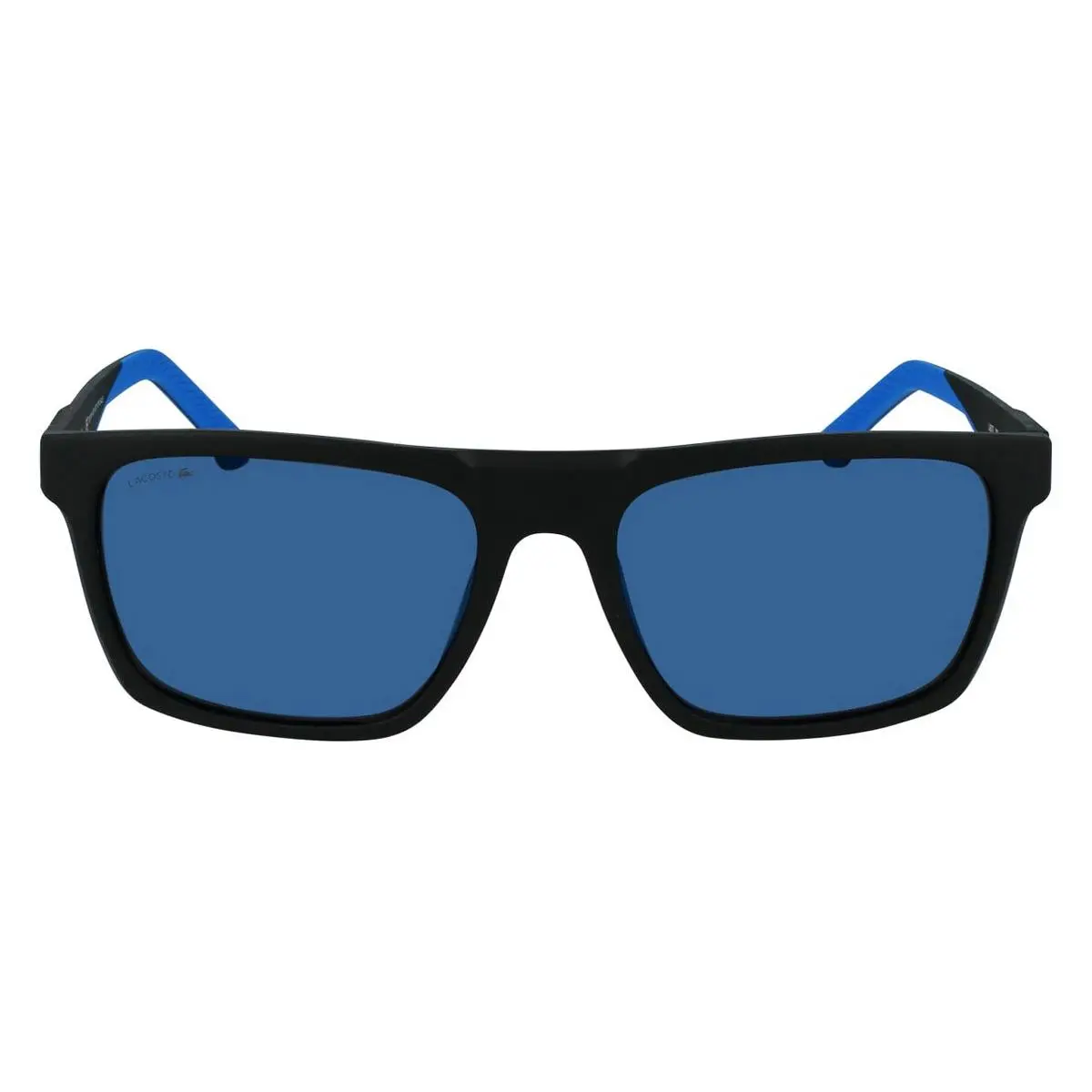 Lacoste L957S Sunglasses Men Matte Black Square 56mm