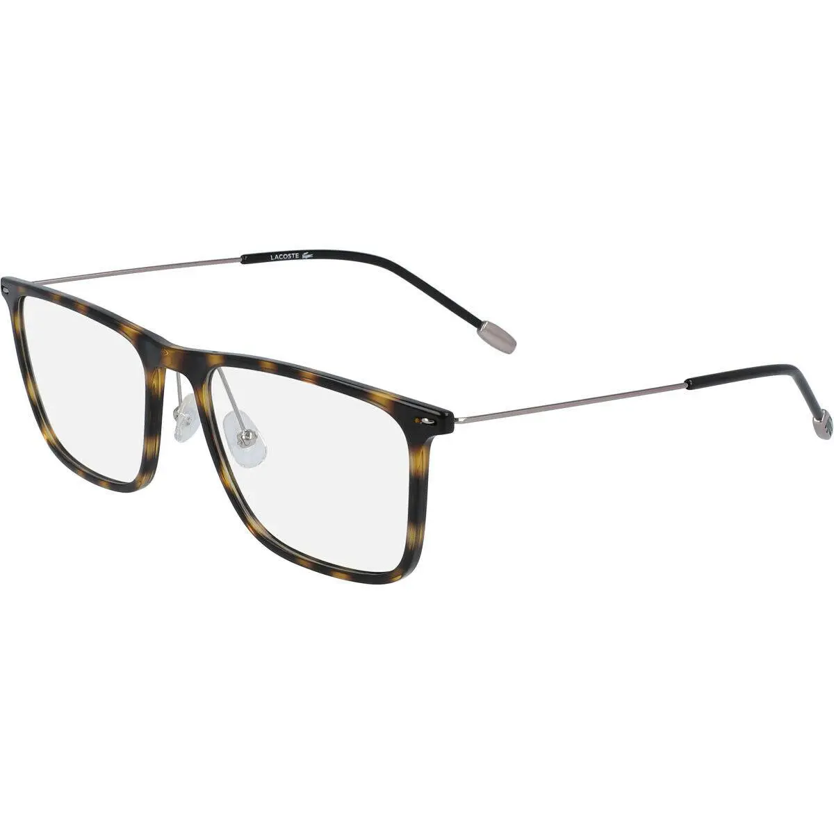 Lacoste L2829 214 54mm Havana Brown Men`s Ophthalmic Rx Eyeglasses Frame - Frame: Brown