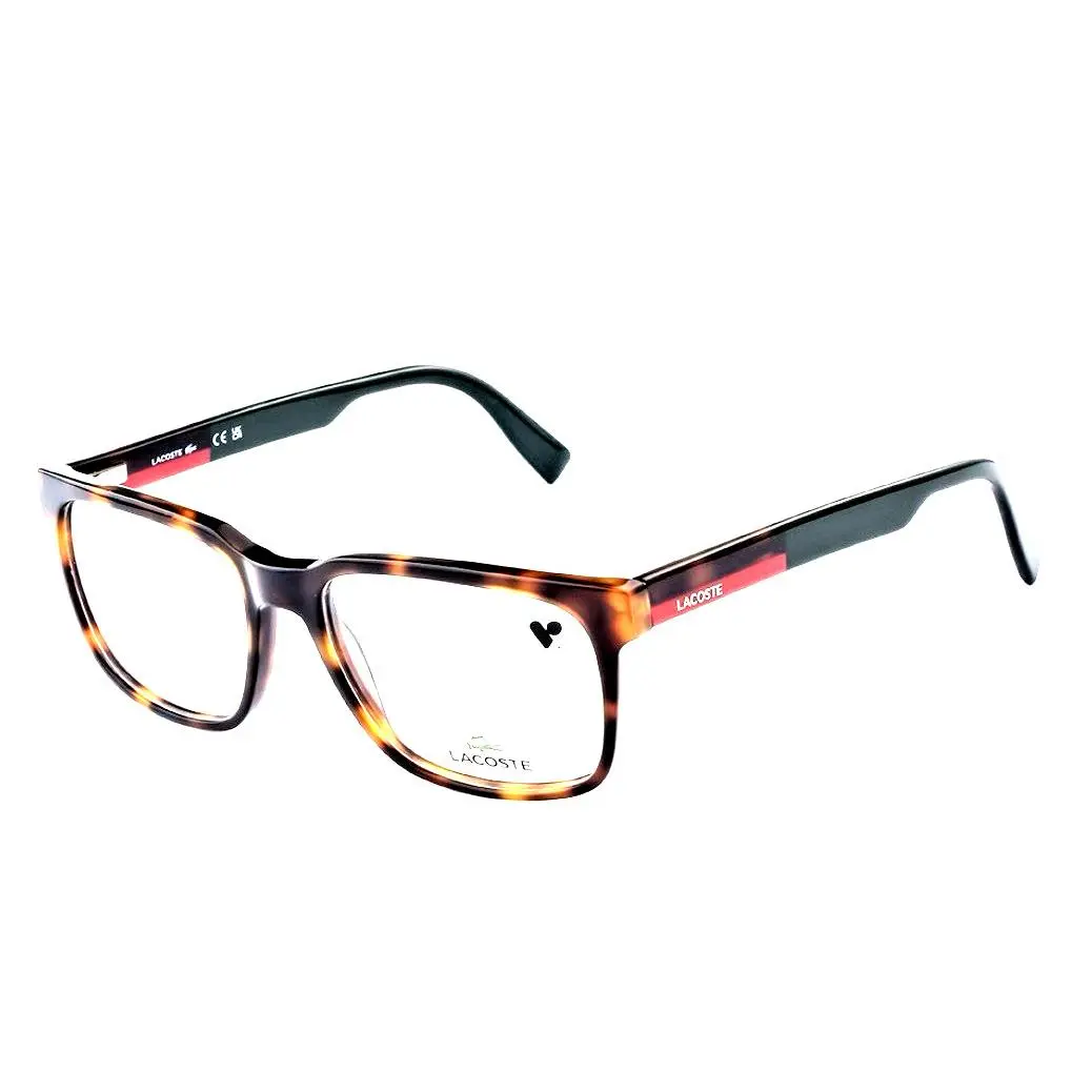 L2908 240 55mm Men`s Ophthalmic Rx Eyeglasses Frame Tortoise by Lacoste