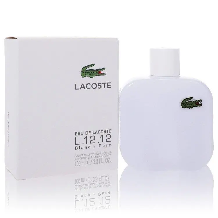 Eau De  L.12.12 Blanc Eau De Toilette Spray By  3.3oz by Lacoste