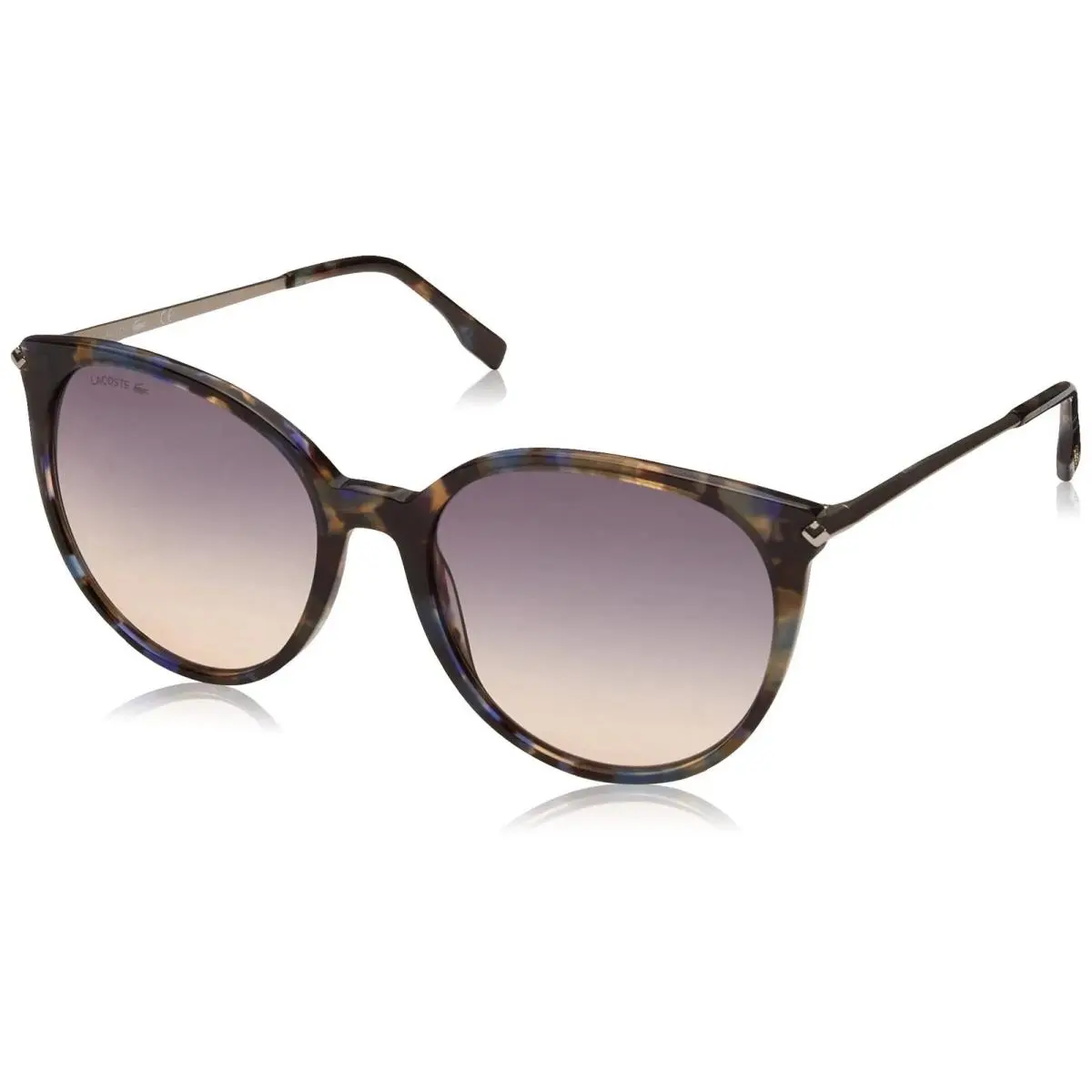 L928S 220 Blue Havana Sunglasses with Blue Gradient Lenses 56/18/140 by Lacoste