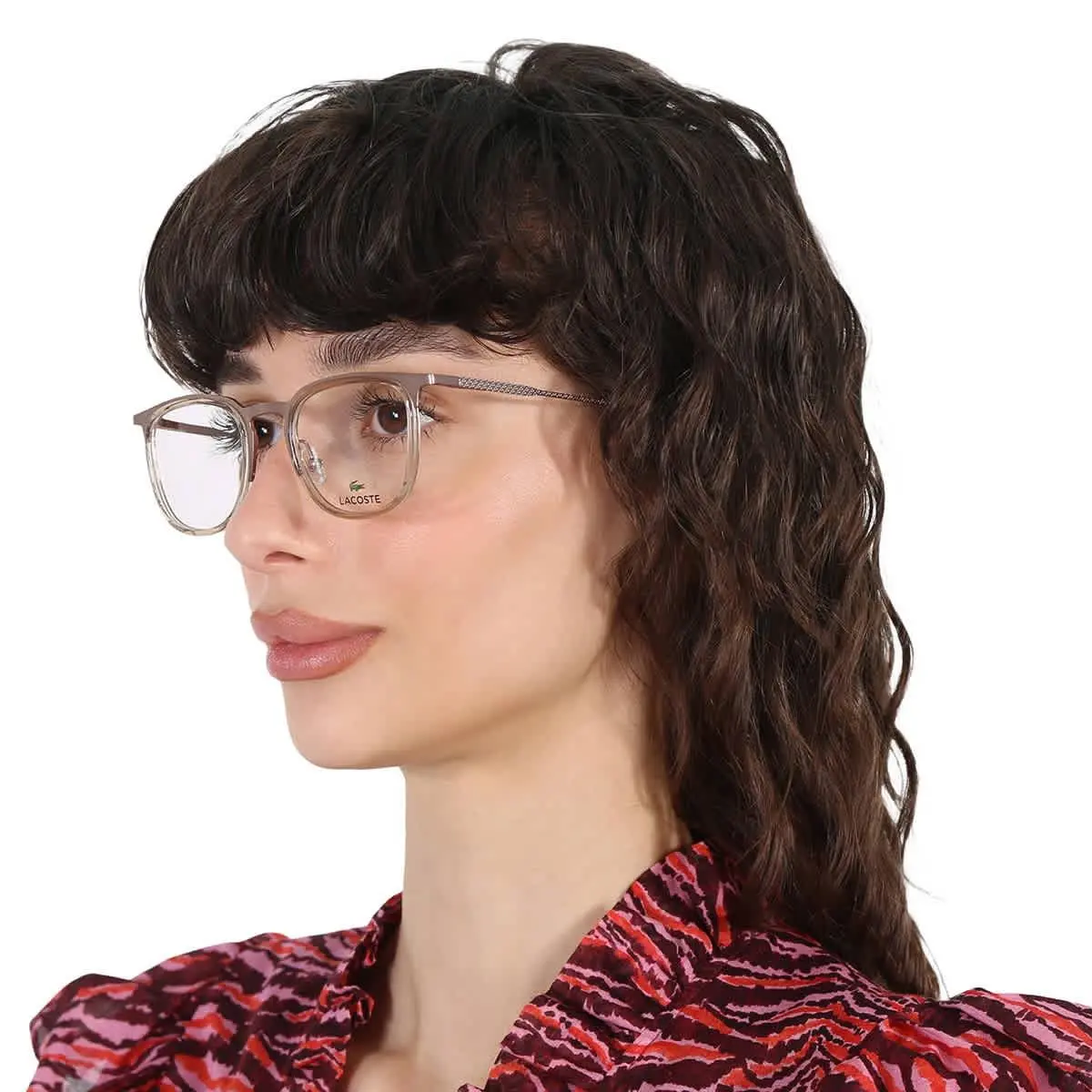 Demo Square Unisex Eyeglasses L2264 705 49 L2264 705 49 by Lacoste