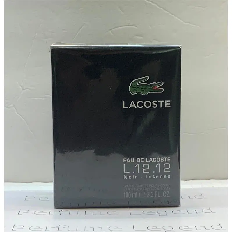 Eau DE Lacoste L12.12 Noir-intensel Lacoste Men 3.3OZ.EAU DE Toilette Spray