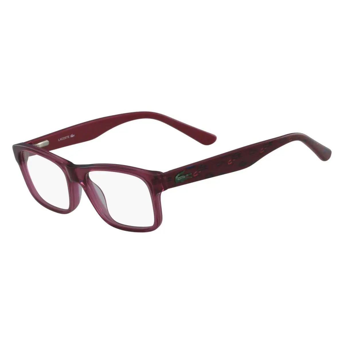 Kids Lacoste L 3612 526 Cyclamen Eyeglasses 46mm with Lacoste Case
