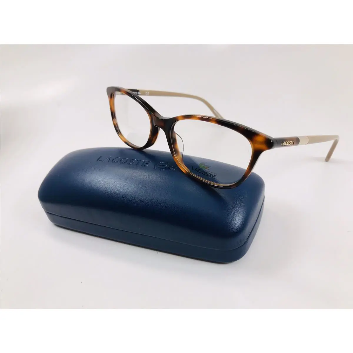 Lacoste L2830 214 Havana Eyeglasses 54mm with Case