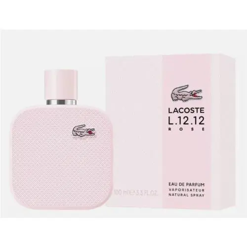 L.12.12 Rose BY Lacoste Edp Spray 3.3 OZ 100 ML For Women