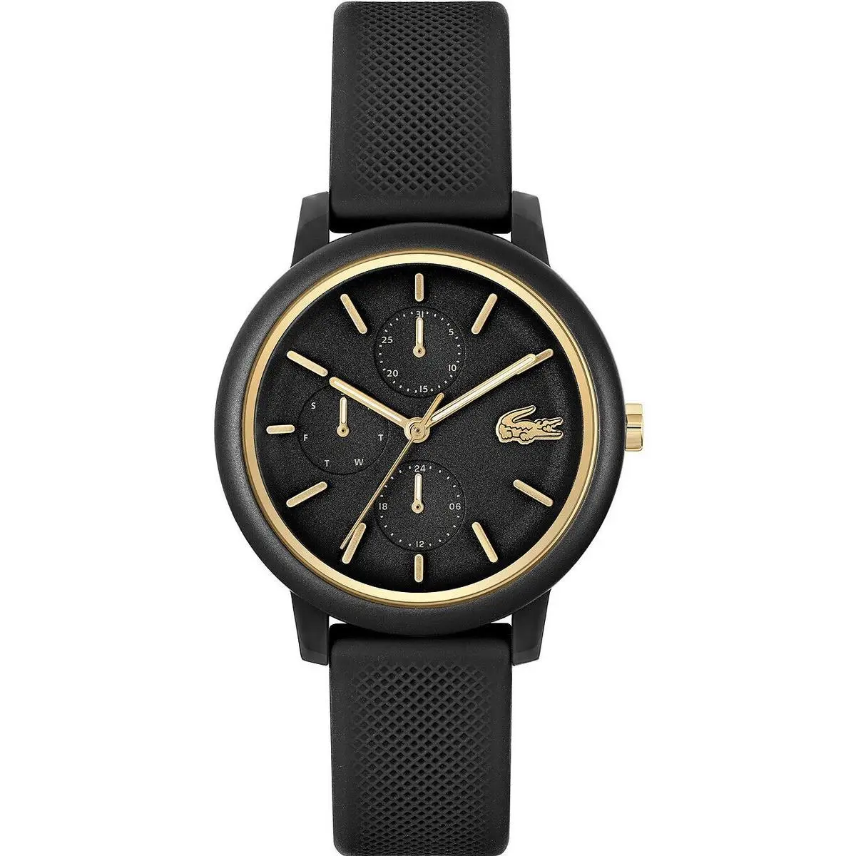 Lacoste 2001327 Women`s Watch Analog Display Quartz Movement Black Dial