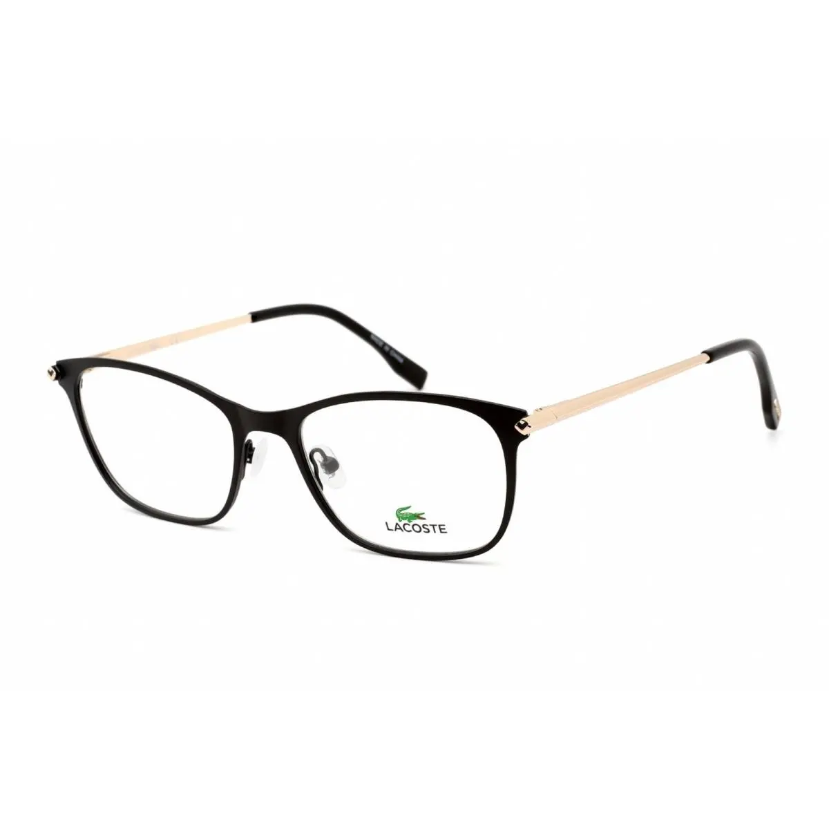 Lacoste Unisex Eyeglasses Rectangular Shape Metal Full Rim Frame L2276 001