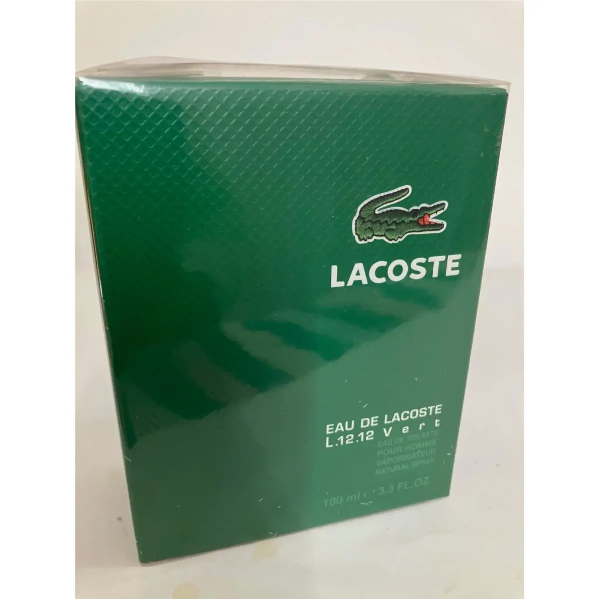 Lacoste Eau De Lacoste L12.12 Vert 3.3oz Edt Spray For Men