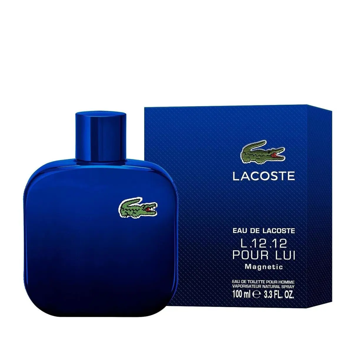 Eau de Lacoste Pour Homme L.12.12. Magnetic by Lacoste 3.3 oz Edt Spray For Men