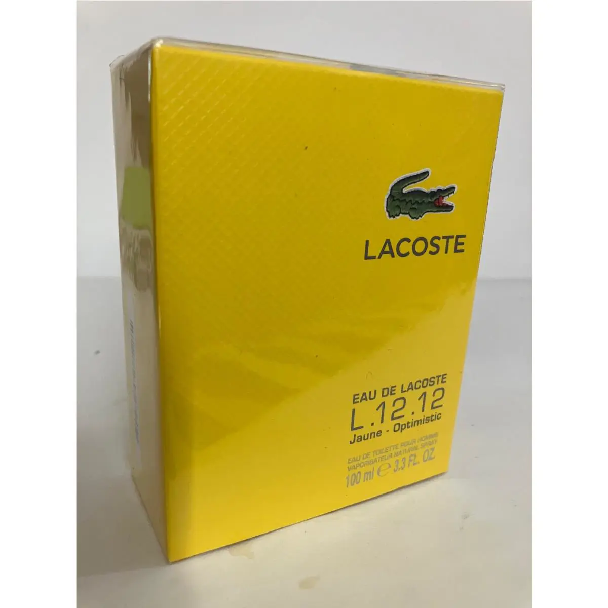 Lacoste Eau De Lacoste Optimistic 3.3oz Edt Spray For Men