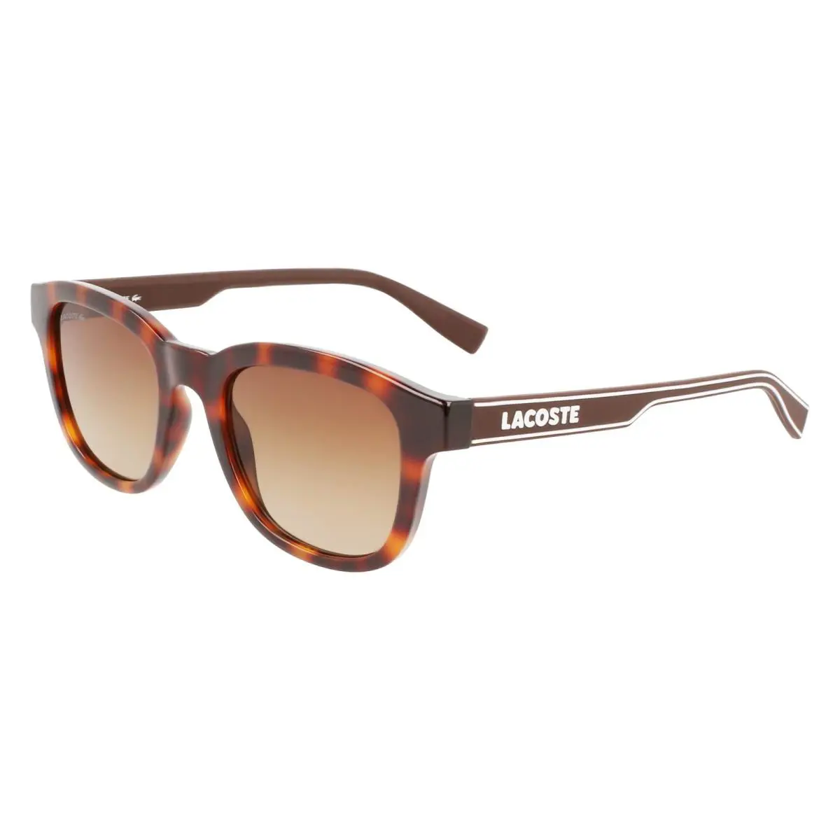 Lacoste L966S 230 Havana Sunglasses with Brown Lenses 50/20/145
