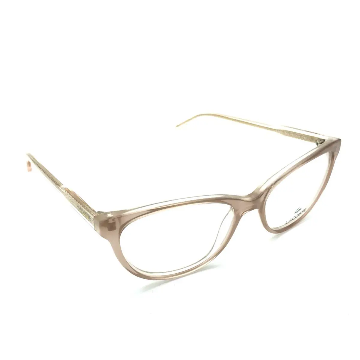 Lacoste L2850 662 Women`s Light Pink Cat Eye Eyeglasses Frames 53-16 140