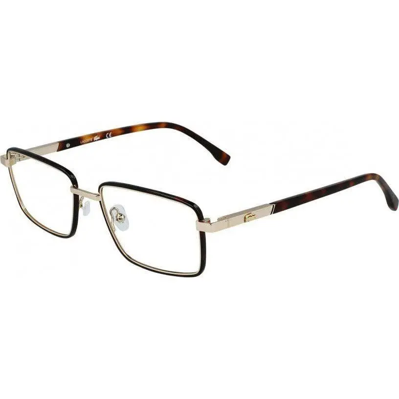 Lacoste L 2278 710 Gold Tortoise Eyeglasses 54mm with Lacoste Case
