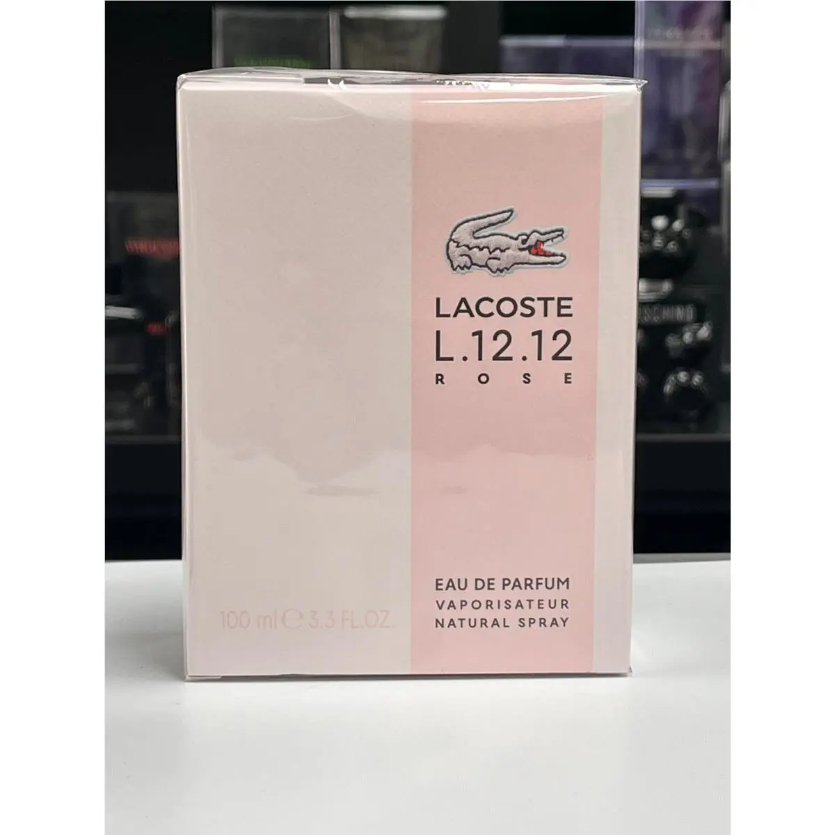 Lacoste L.12.12 Rose Eau de Parfum For Women 3.3 Fl. Oz. / 100ml