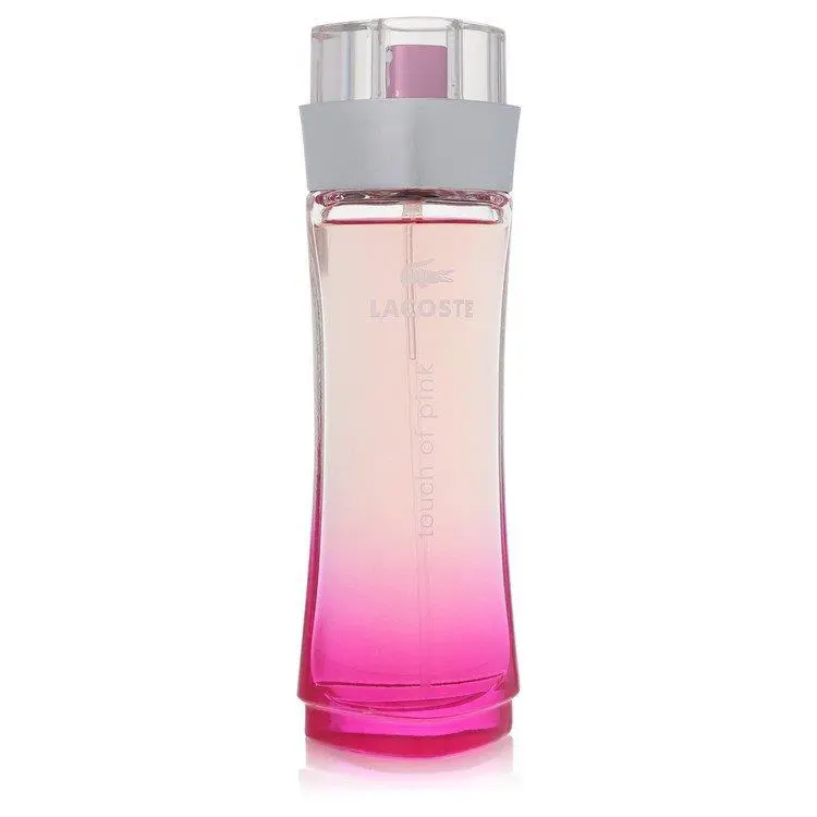 Touch of Pink by Lacoste Women`s Eau De Toilette Spray Tester 3 oz