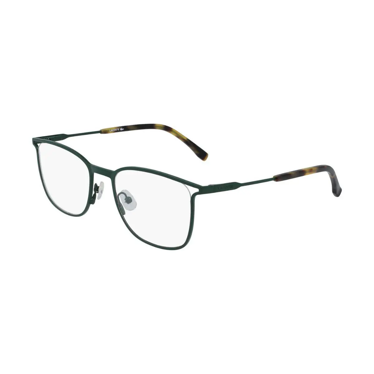 L2261 315 Matte Green Eyeglasses 53mm with  Case by Lacoste