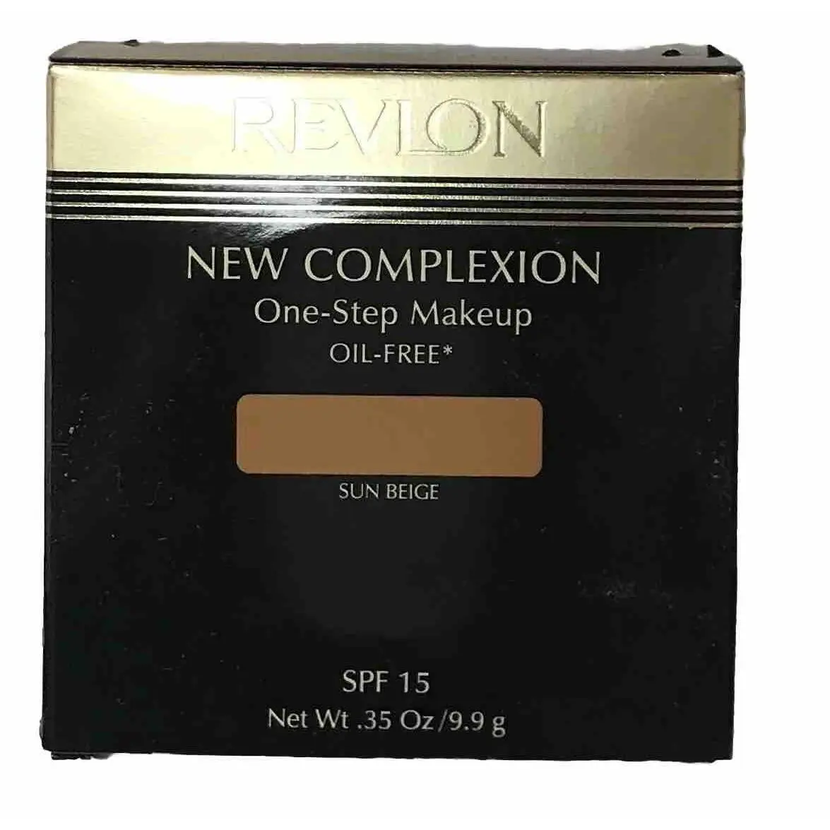 2 Compacts  Complexion One Step Makeup Oil Free Sun Beige pl Read by Revlon