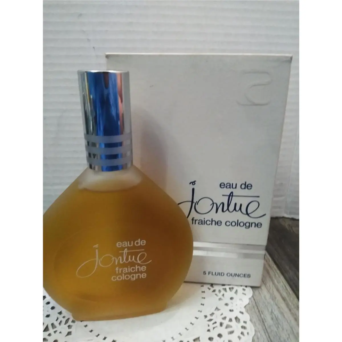 Vtg. 70`S Revlon Eau de Jontue Fraiche Cologne 5.0oz Splash Box NO Barcode