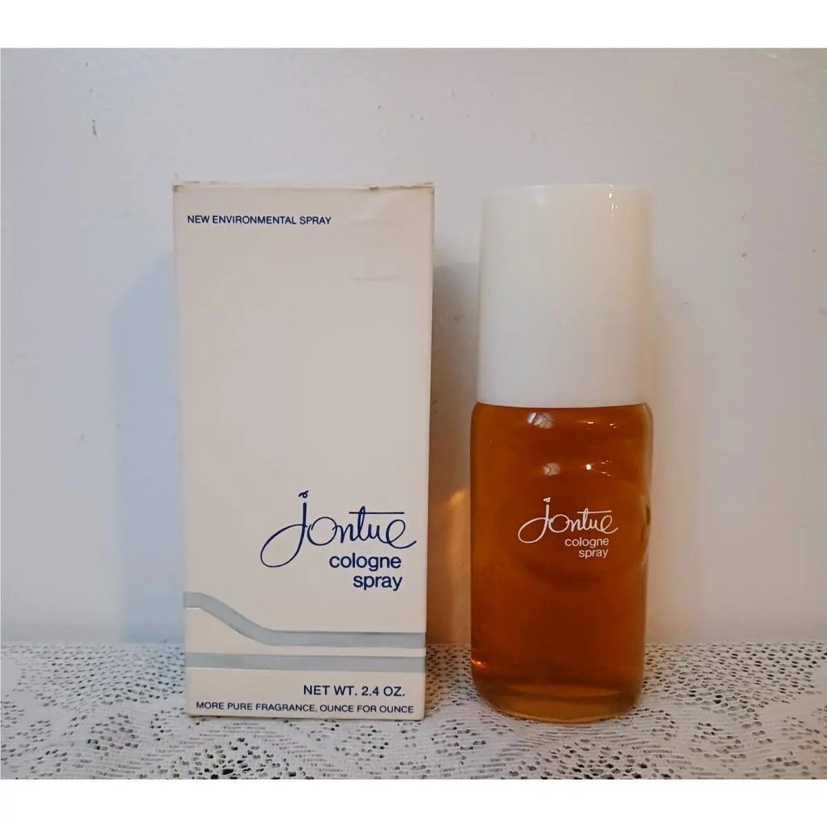Vintage Jontue Cologne Spray 2.4 Fl. Oz. By Revlon In Box