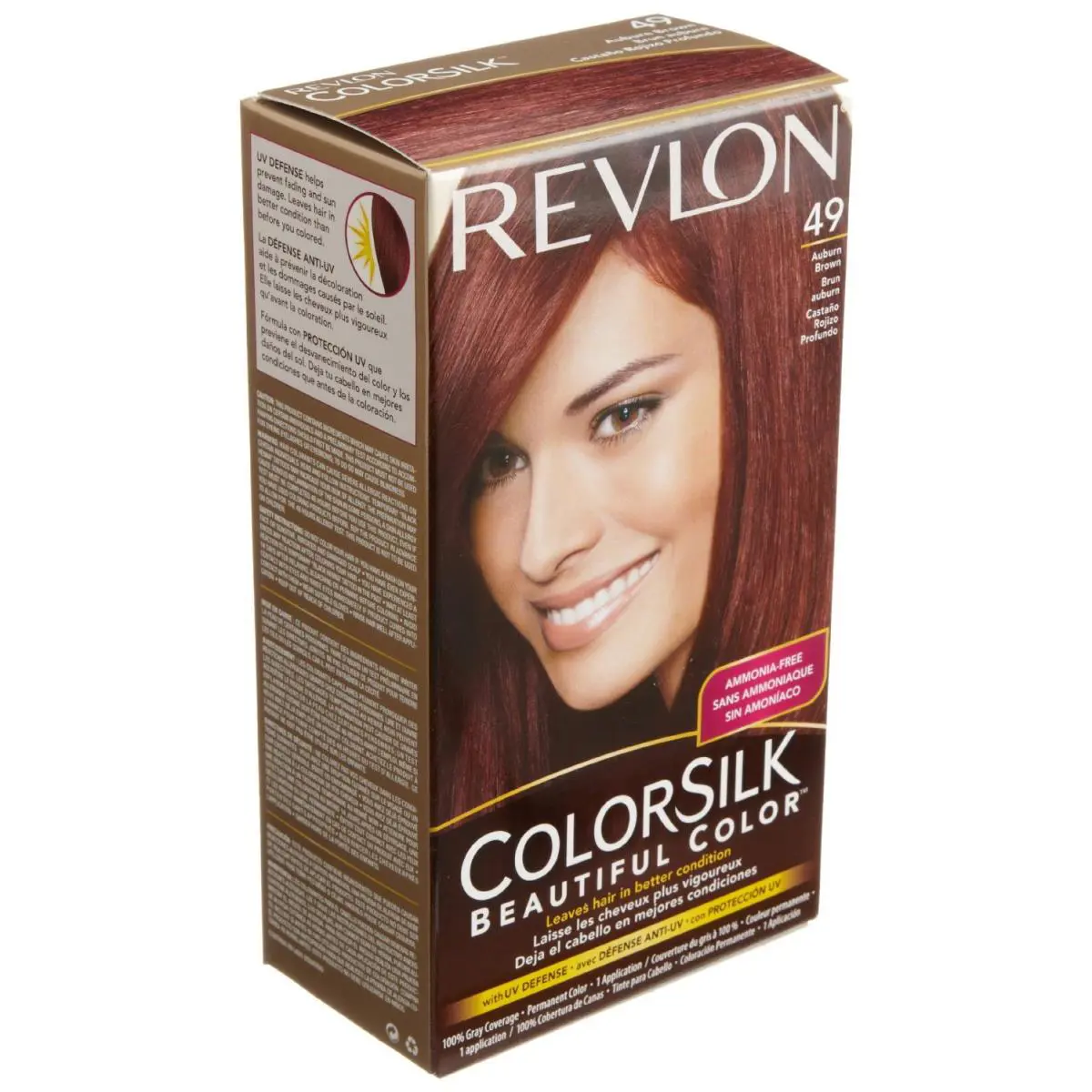 Revlon Colorsilk Haircolor Auburn Brown Pack of 12