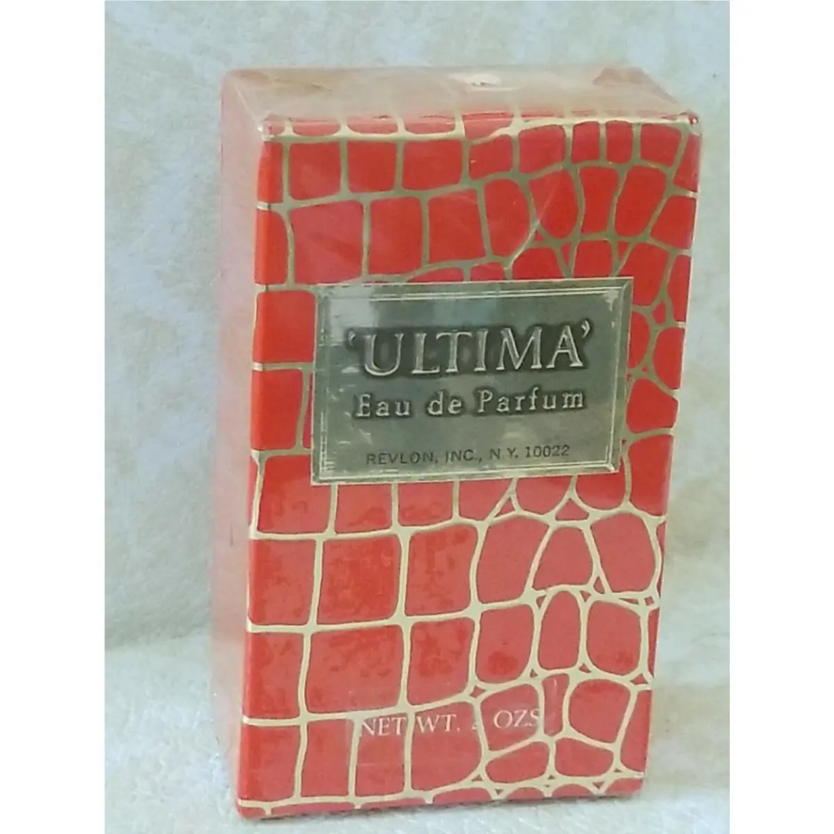 Revlon • ` Ultima ` Eau De Parfum Splash Hard To Find 2 Oz. Vintage