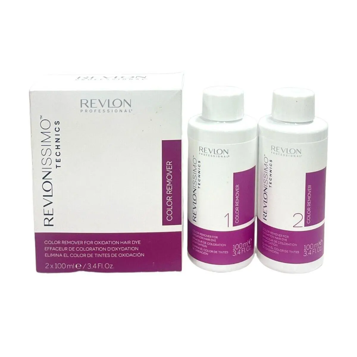 Revlon Color Remover For Oxidation Hair Dye 2x3.4fl.oz/100ml