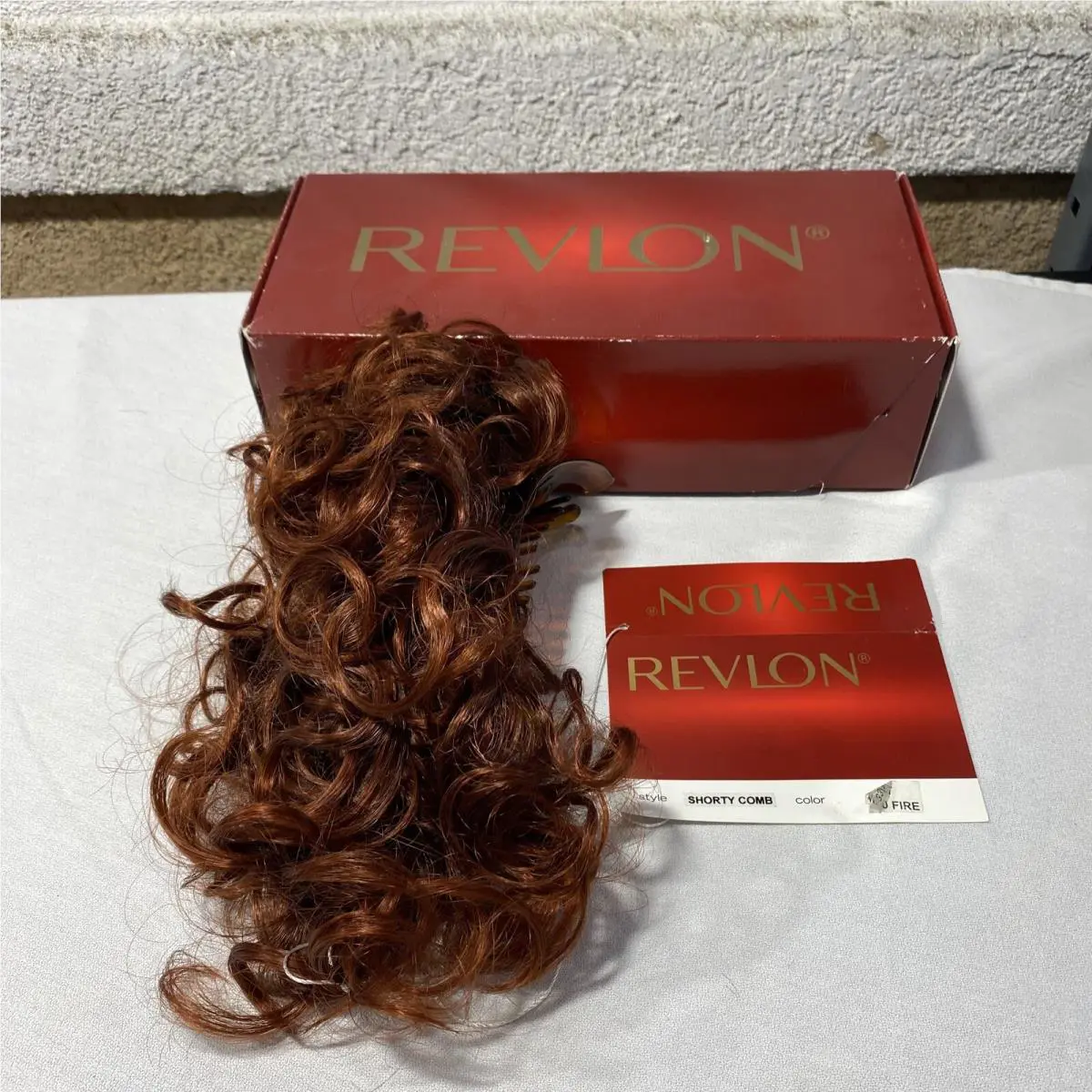 Revlon Style-shorty Comb Color-33/32T Wild Fire 12”