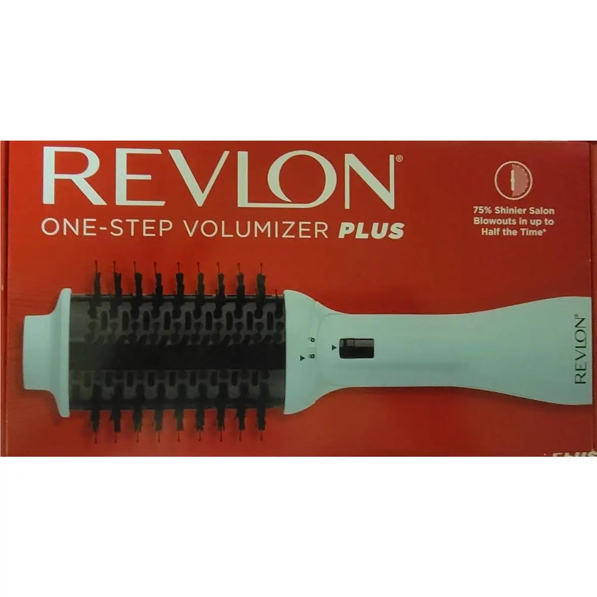1 Step Volumizer+ 2 Hair Dryer/hot Air Brush Dry Style Below Ret by Revlon