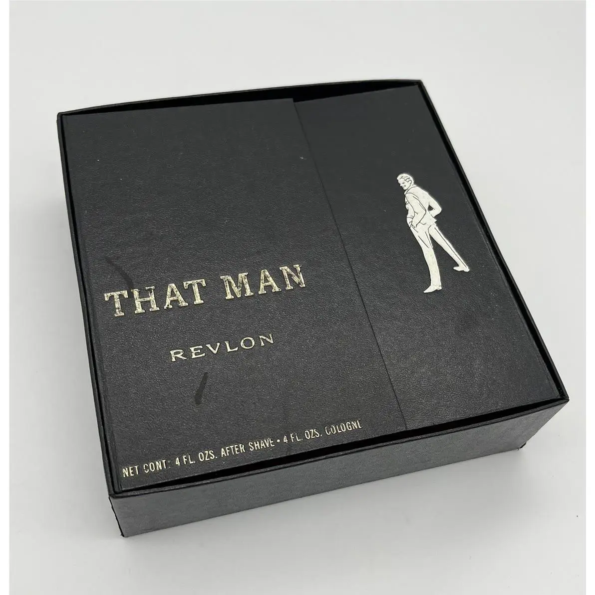 Vintage That Man Revlon Cologne After Shave Boxed Set 4 fl oz