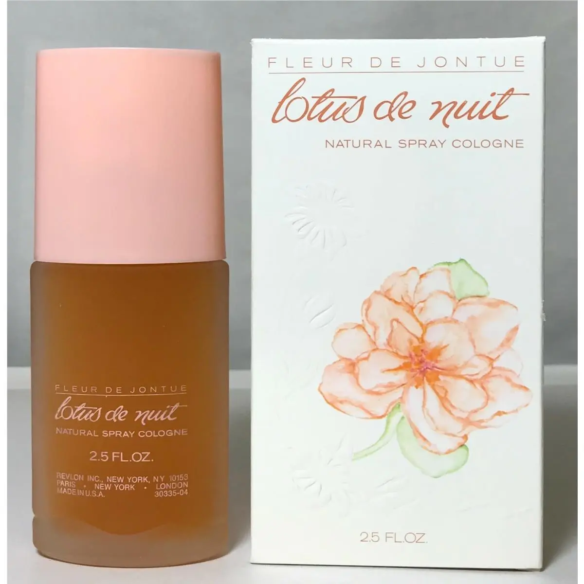 54 Pieces Fleur de Jontue Lotus de Nuit 2.5 oz Natural Spray Cologne by Revlon