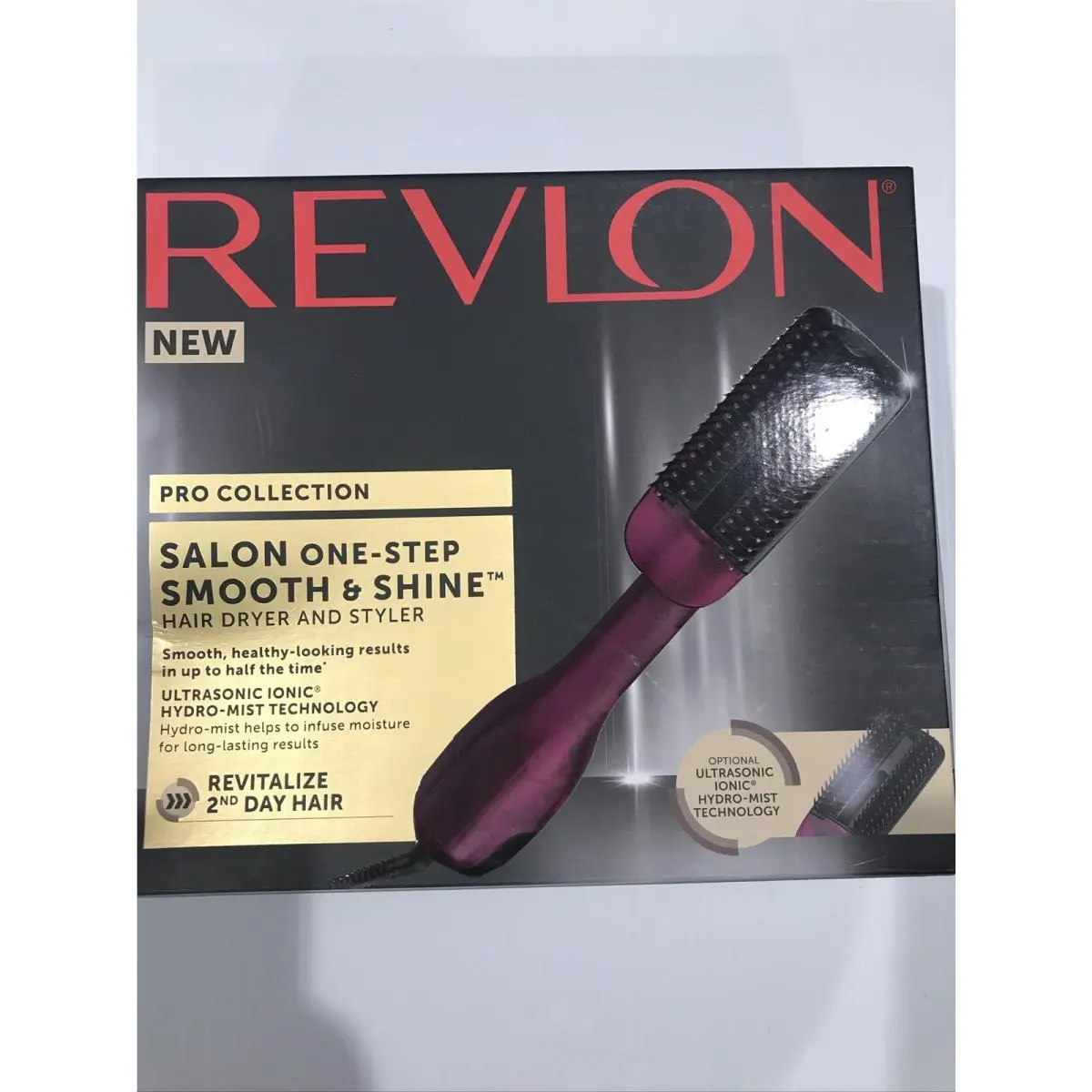 Hydro Mist Pro Collection Smooth Shine Hair Dryer Straightener Styler by Revlon