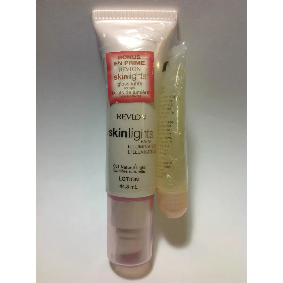 Lot OF 3 Revlon Skinlights Face Illuminator 01 Natural Light Lotion +free Gloss