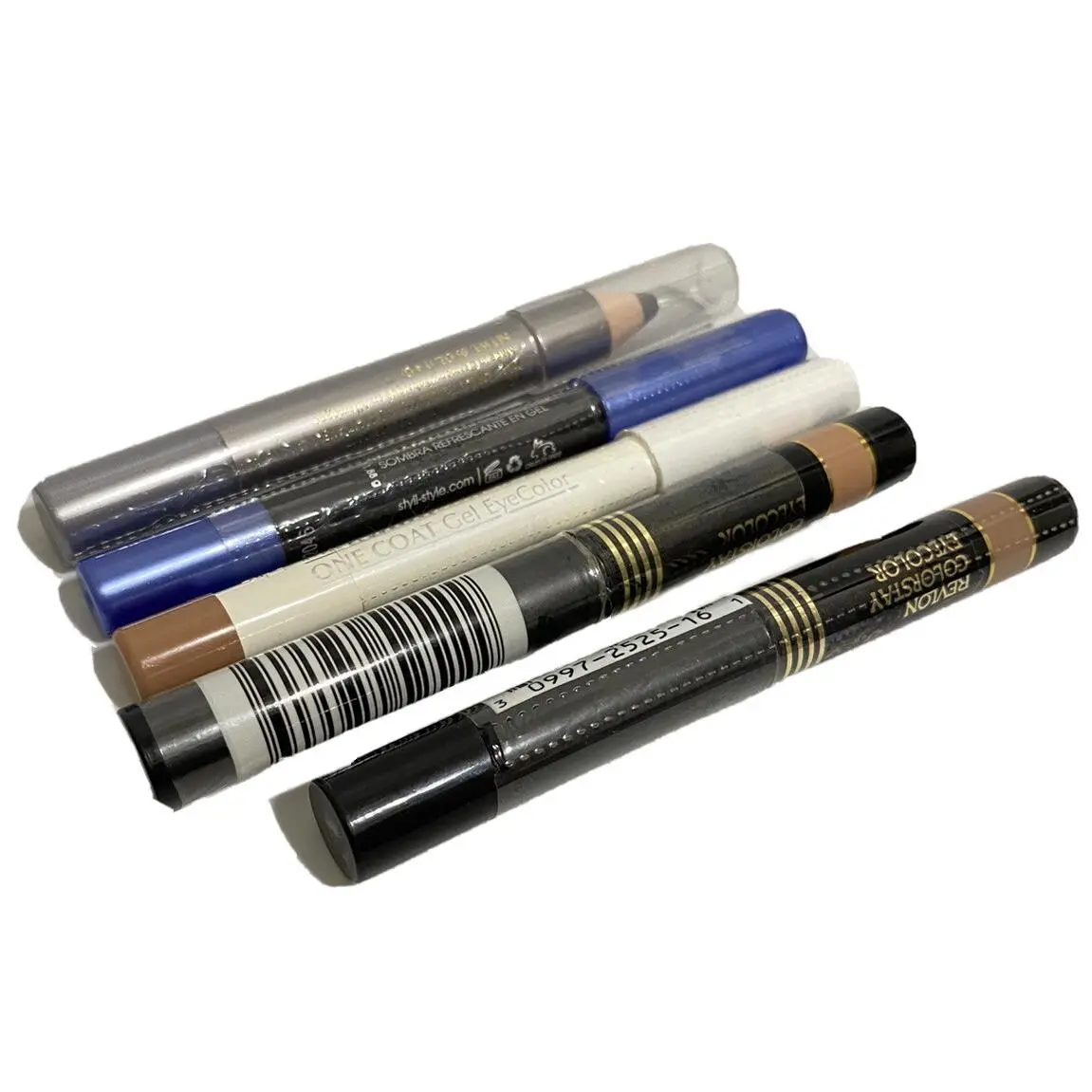 Lot of 5 Vintage Eye Color Crayon Revlon Colorstay Taupe Blush Almay Blue Shadow