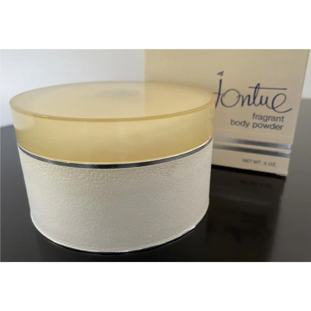 Revlon Jontue Fragrant Body Powder 5 Oz. Puff Nos