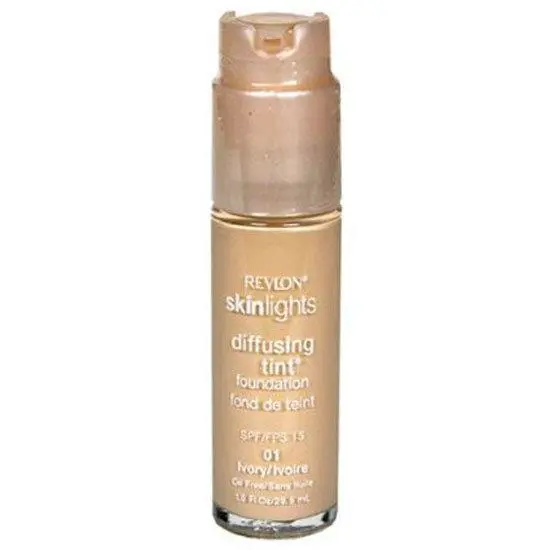 Revlon Skinlights Diffusing Tint Foundation 01 Ivory Spf 15 Usa 1 oz Full