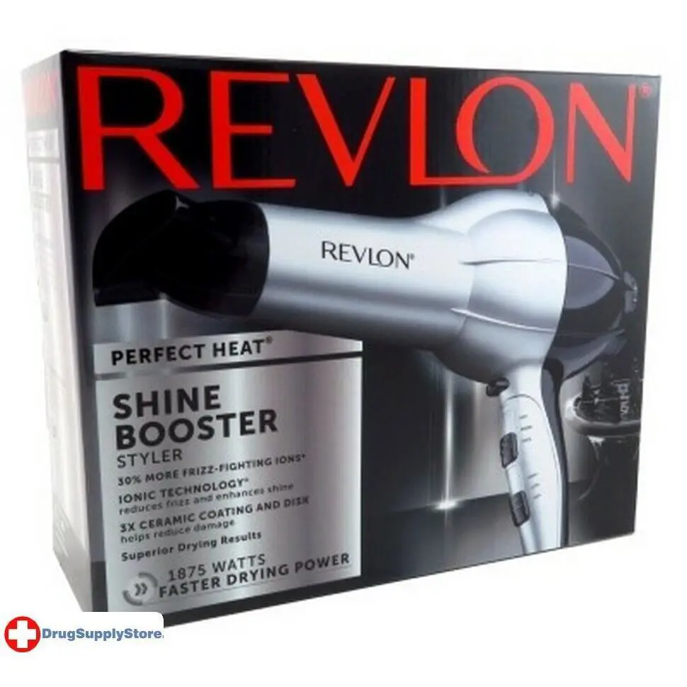 BL Revlon Dryer Shine Booster 1875 Watt Tourmaline W/diffusr