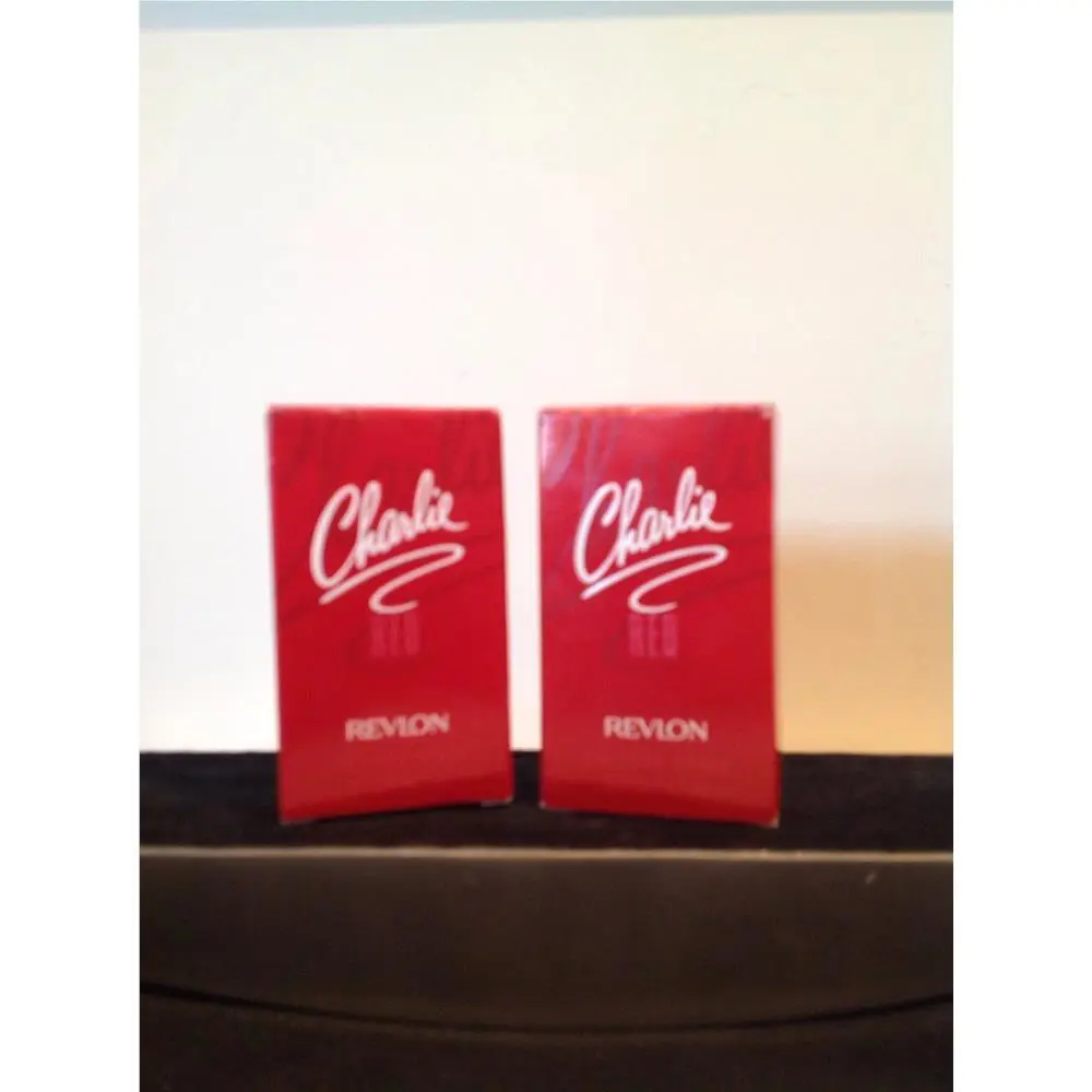 Revlon Charlie Red Cologne Spray Hard To Find .5oz - Lot Of 2