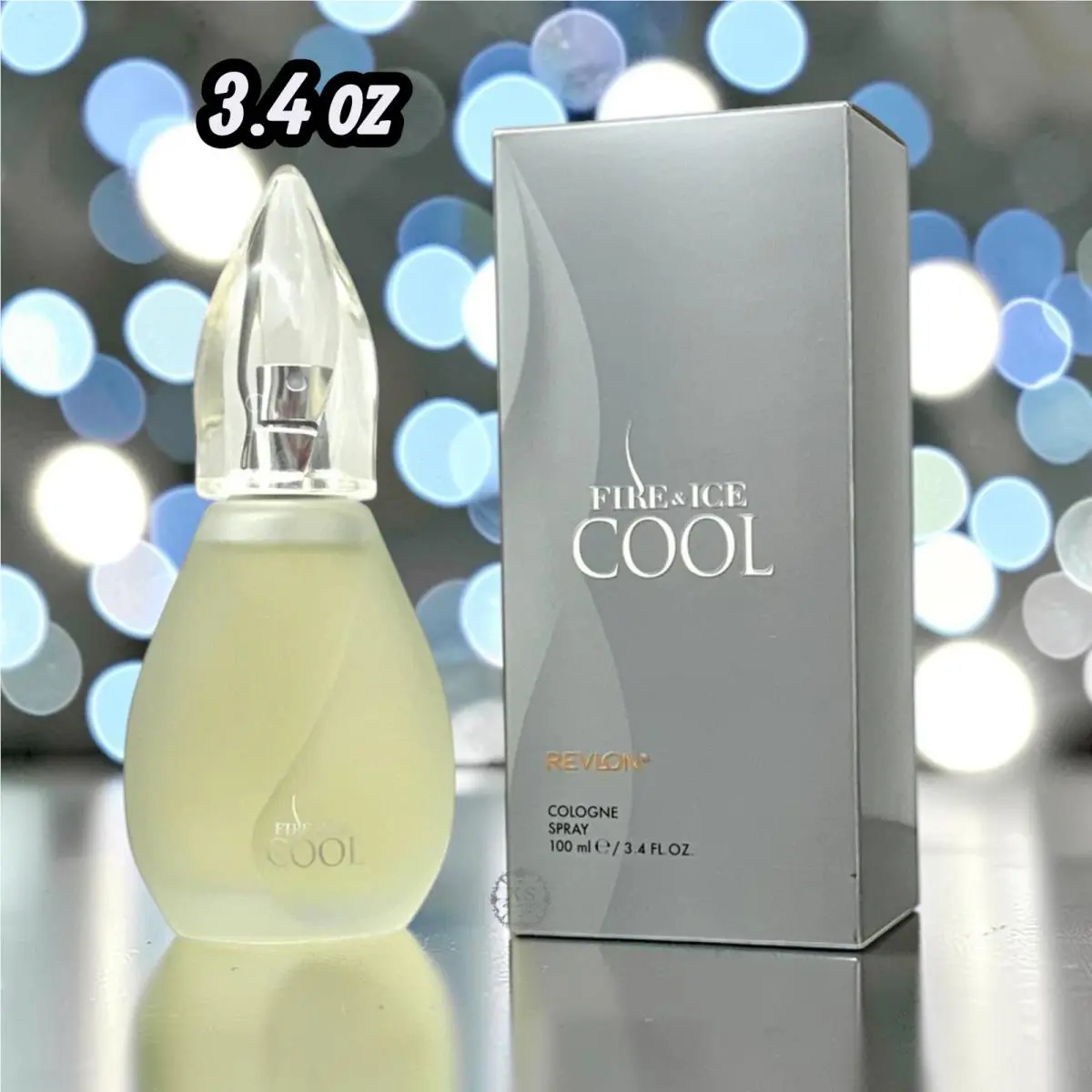 Fire Ice Cool  Cologne Spray 3.4 oz 100 ml Rare by Revlon
