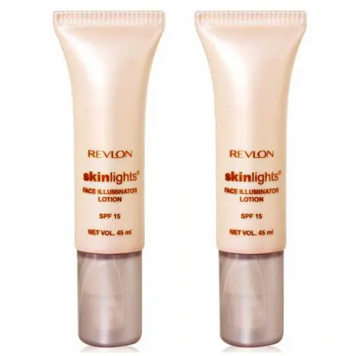 2 Revlon Skinlights Pink Light Face Illuminator Skin Brightener Spf 15 Full Size