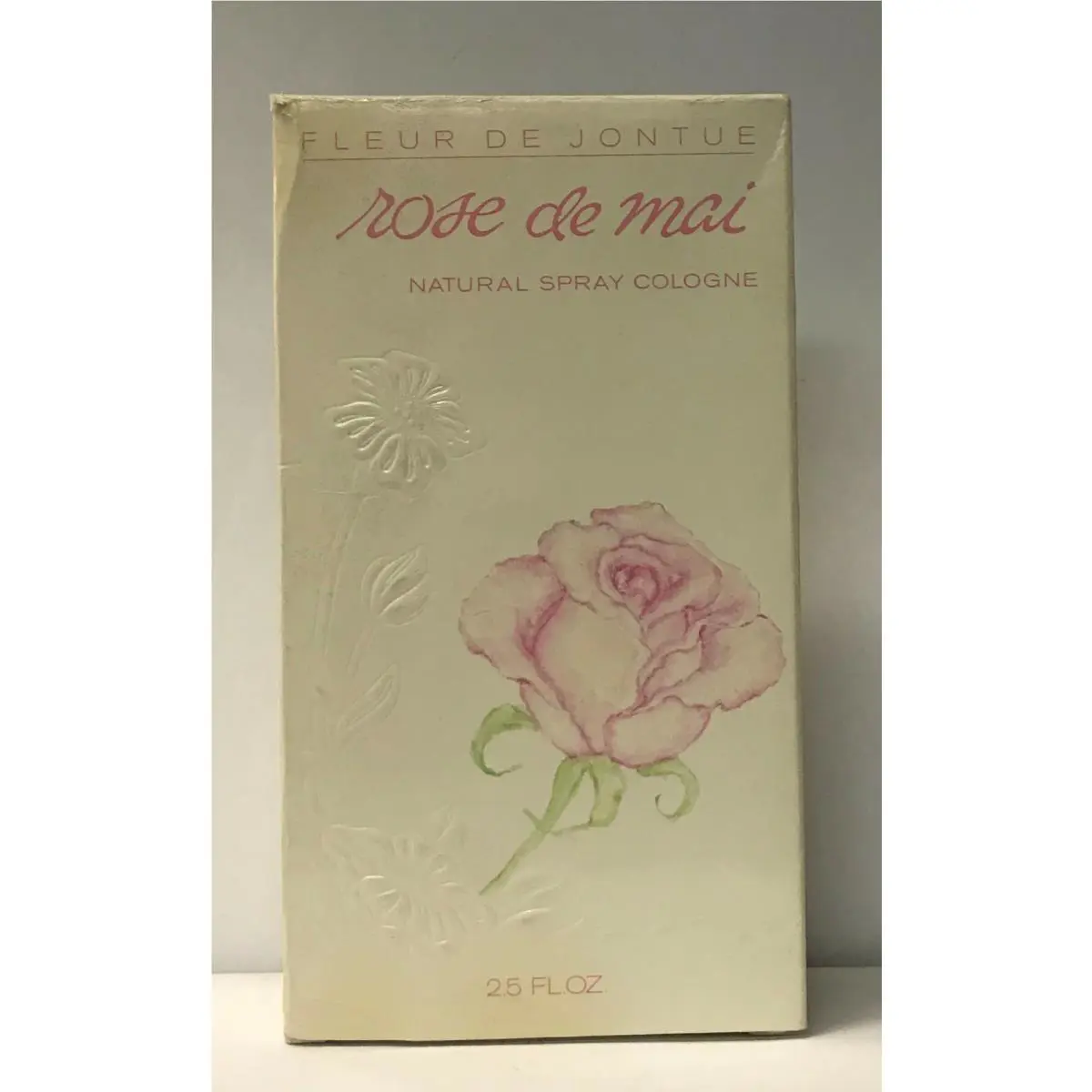 3 Bottles Revlon Fleur de Jontue Rose de Mai 2.5 oz Natural Spray Cologne