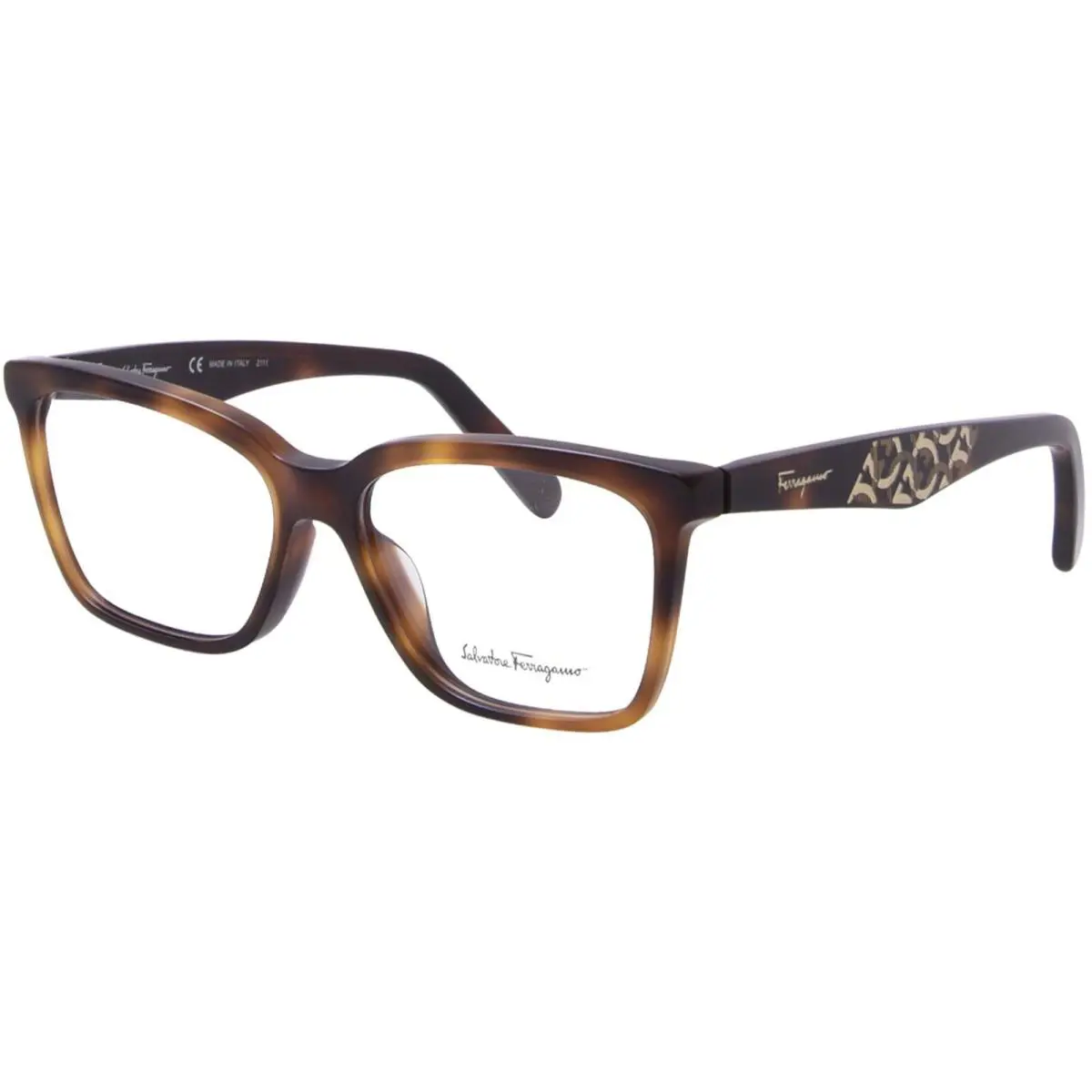 Salvatore Ferragamo SF2904 240 Eyeglasses Women`s Tortoise Full Rim 55mm