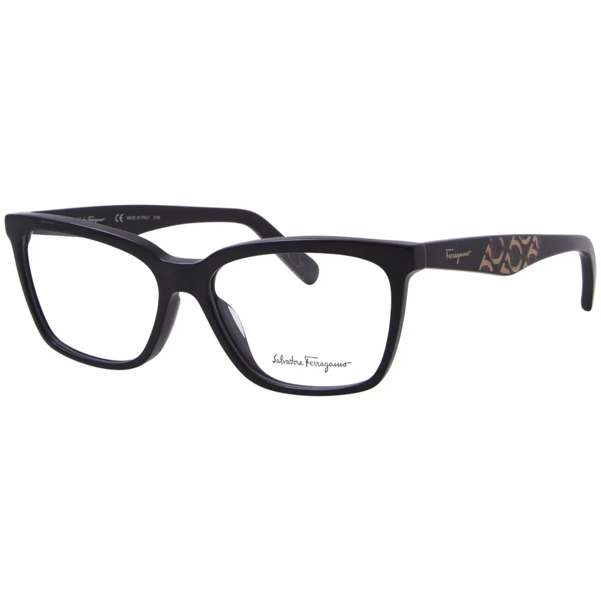 Salvatore Ferragamo SF2904 001 Eyeglasses Frame Women`s Black Full Rim 55mm