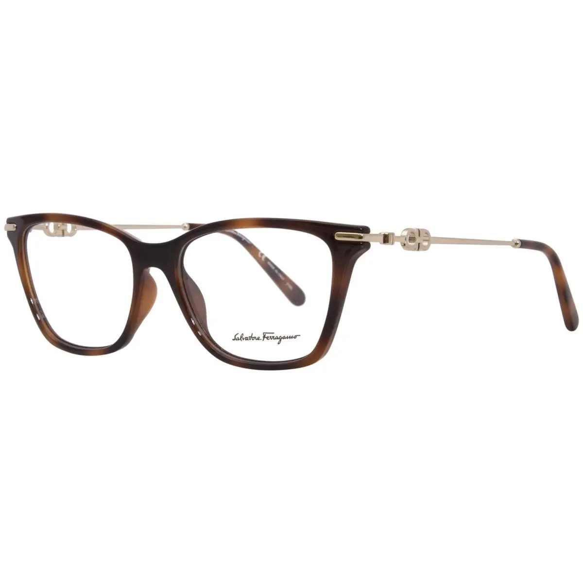 Salvatore Ferragamo SF2891 214 Eyeglasses Frame Women`s Tortoise Full Rim 54mm